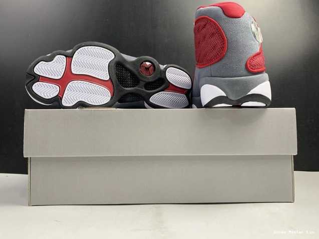 Gym 13 Red Retro Jordan Flint 414571-600 Air Grey 0710